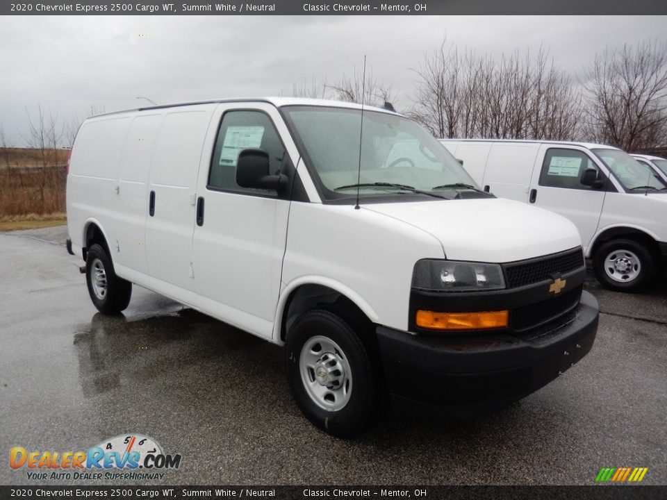 2020 Chevrolet Express 2500 Cargo WT Summit White / Neutral Photo #3