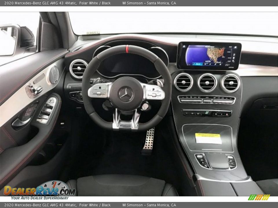 2020 Mercedes-Benz GLC AMG 43 4Matic Polar White / Black Photo #4