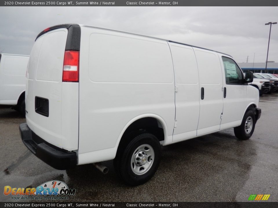 2020 Chevrolet Express 2500 Cargo WT Summit White / Neutral Photo #4