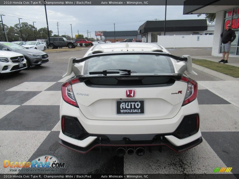 2019 Honda Civic Type R Championship White / Black/Red Photo #4