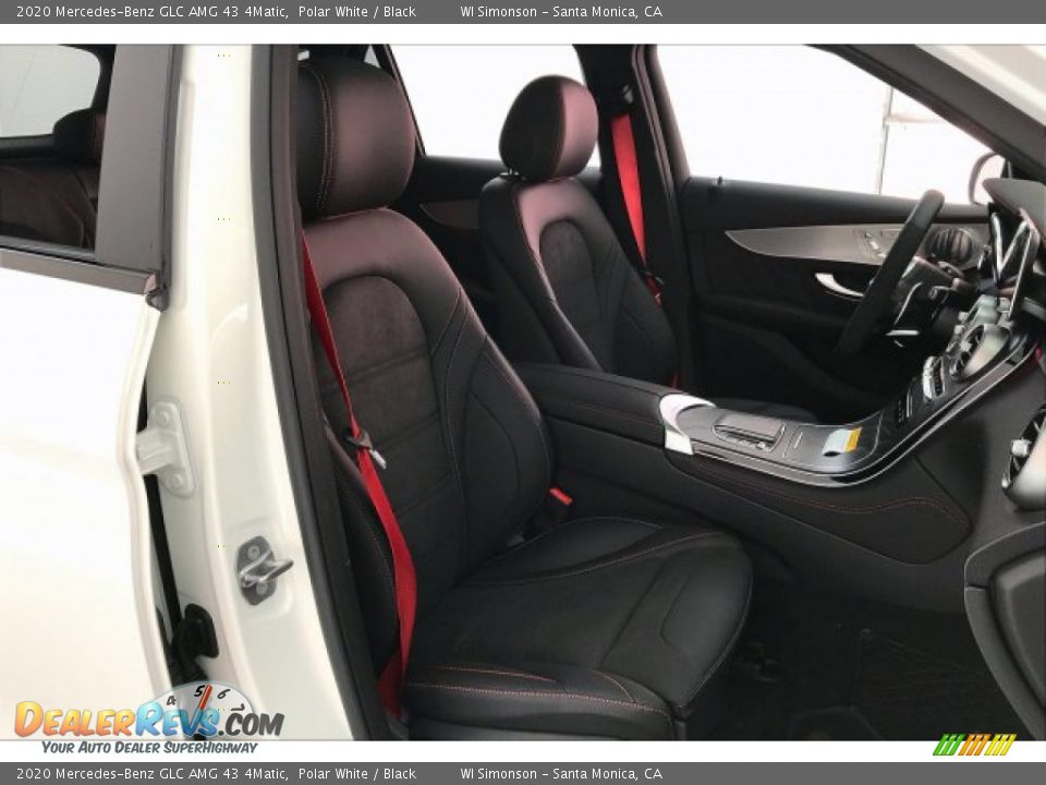 2020 Mercedes-Benz GLC AMG 43 4Matic Polar White / Black Photo #6