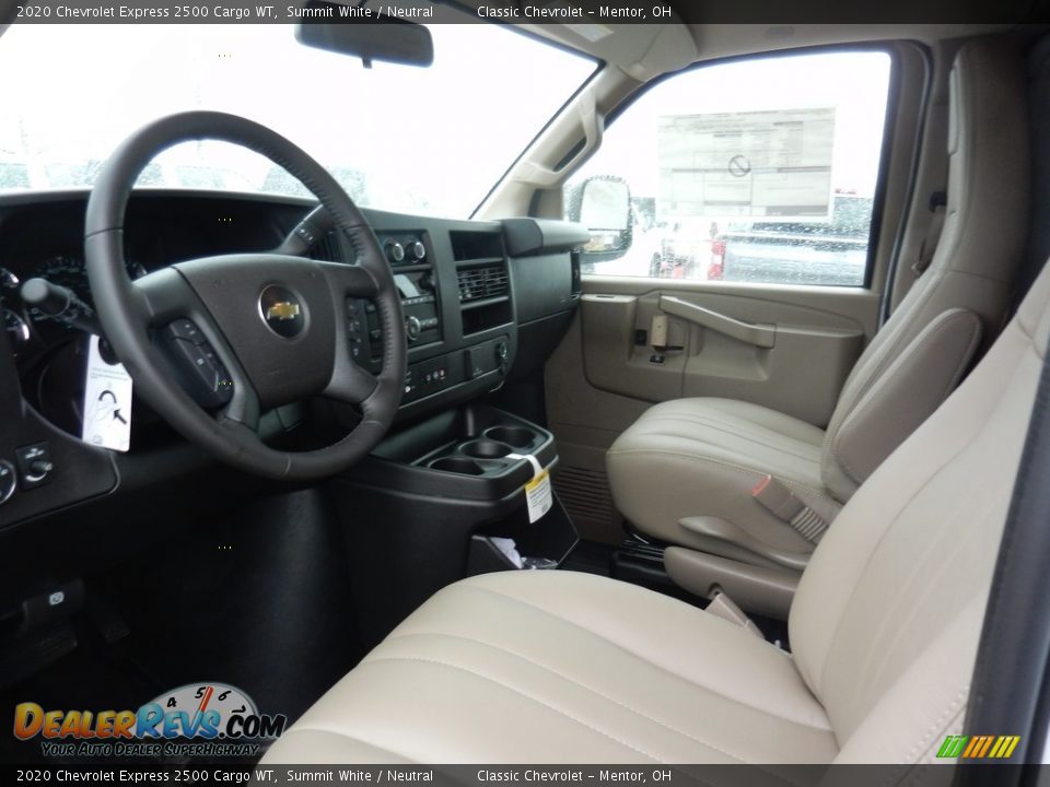 2020 Chevrolet Express 2500 Cargo WT Summit White / Neutral Photo #6