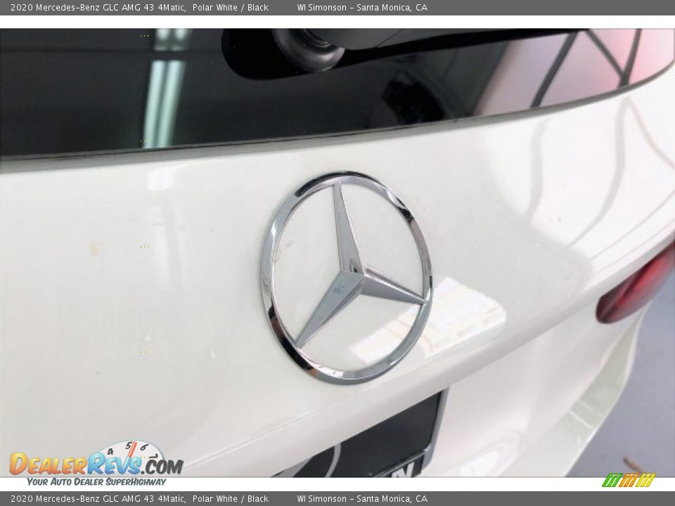 2020 Mercedes-Benz GLC AMG 43 4Matic Polar White / Black Photo #7