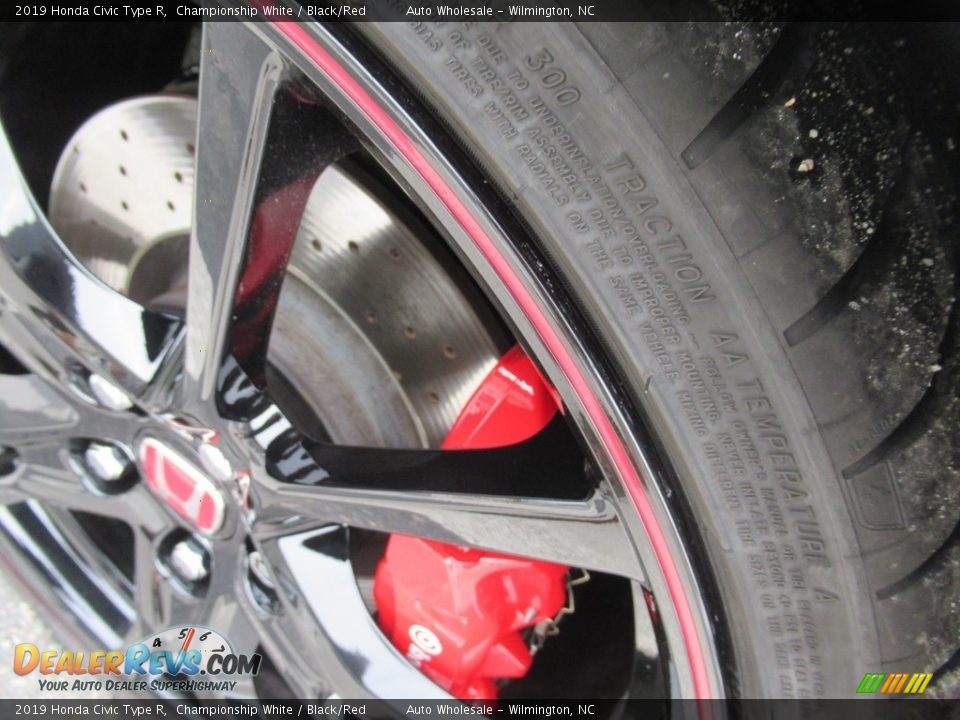 2019 Honda Civic Type R Championship White / Black/Red Photo #8