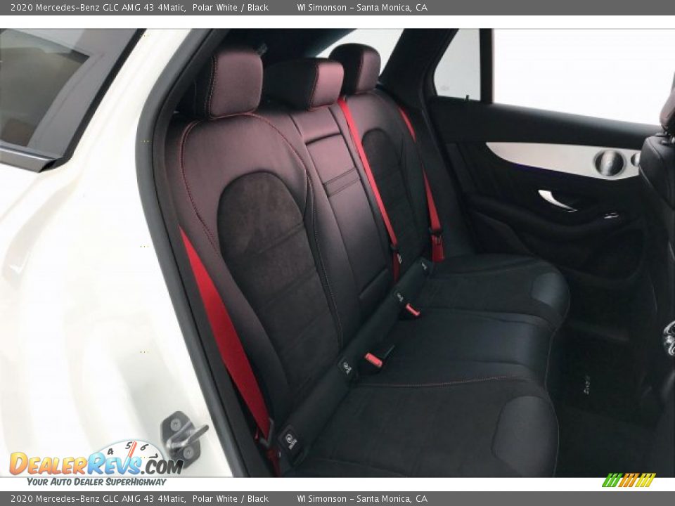 2020 Mercedes-Benz GLC AMG 43 4Matic Polar White / Black Photo #13