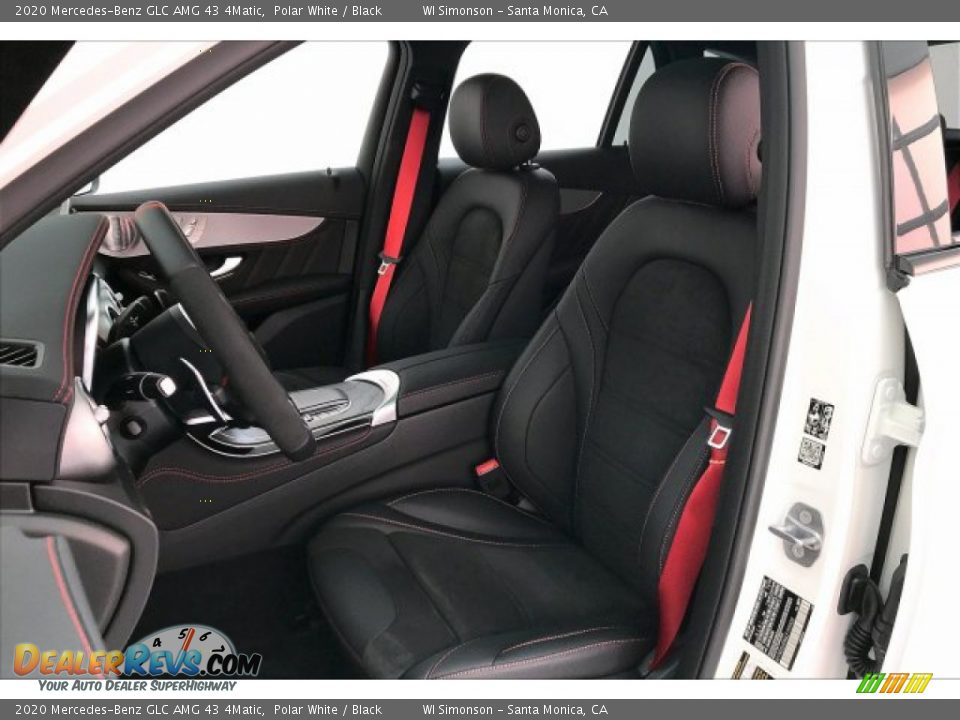 2020 Mercedes-Benz GLC AMG 43 4Matic Polar White / Black Photo #14