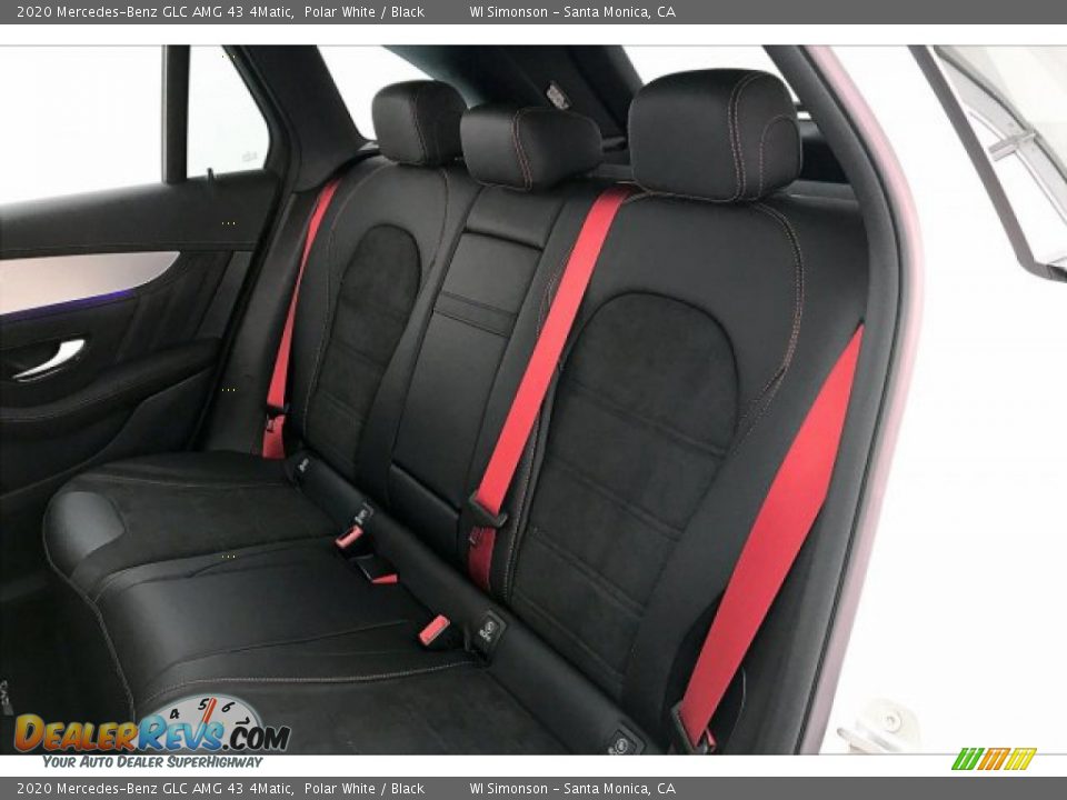 2020 Mercedes-Benz GLC AMG 43 4Matic Polar White / Black Photo #15
