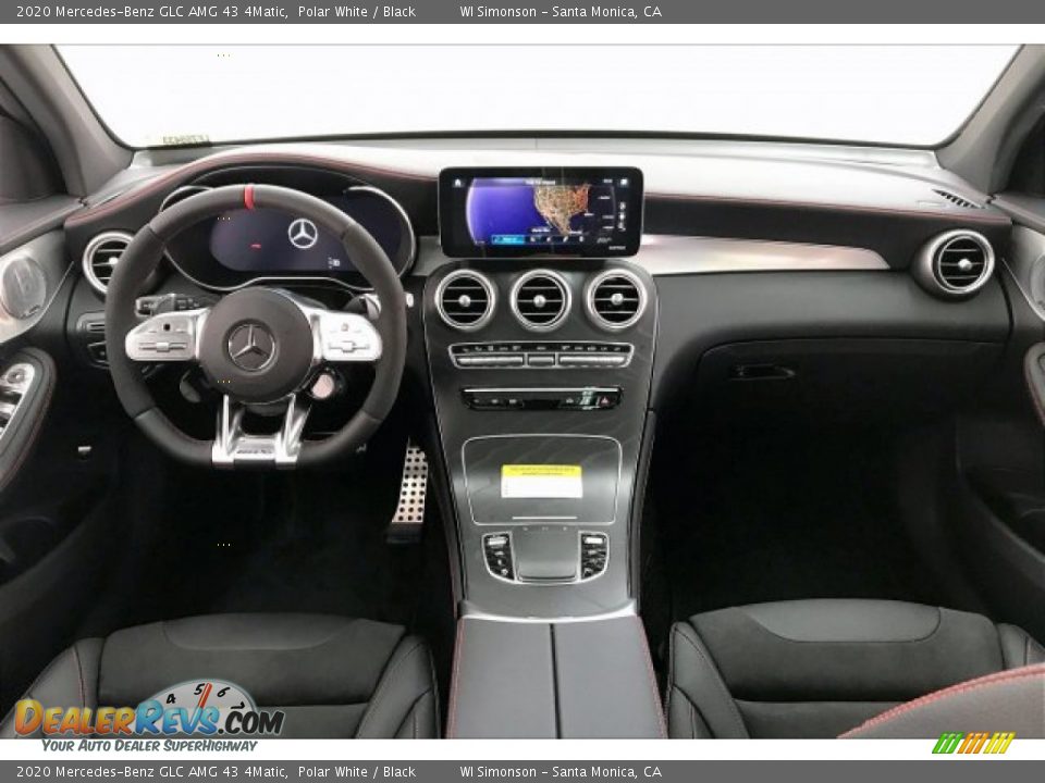 2020 Mercedes-Benz GLC AMG 43 4Matic Polar White / Black Photo #17
