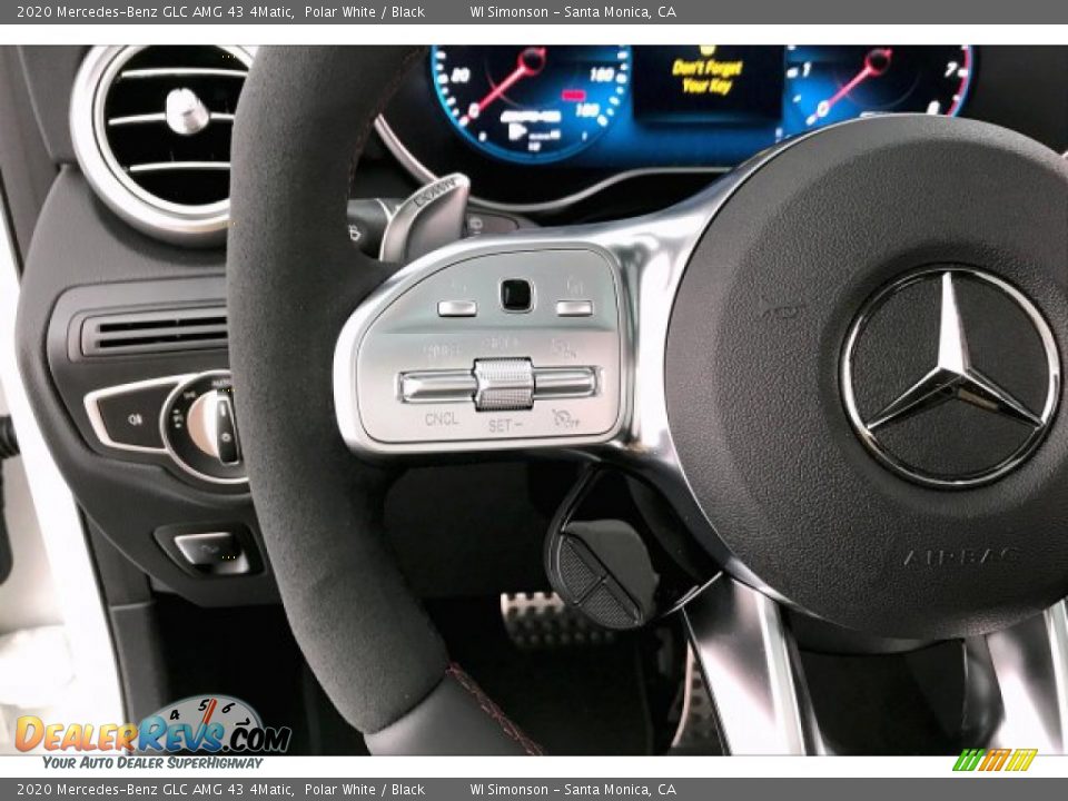 2020 Mercedes-Benz GLC AMG 43 4Matic Polar White / Black Photo #18