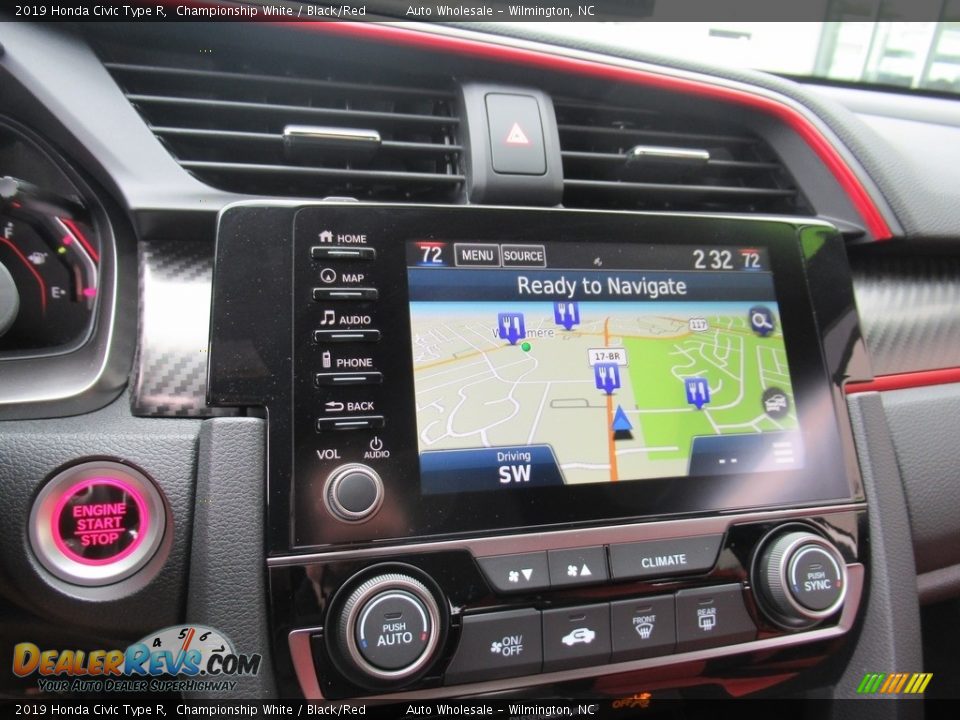 Navigation of 2019 Honda Civic Type R Photo #17