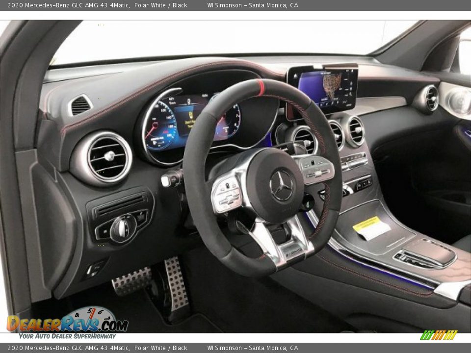 2020 Mercedes-Benz GLC AMG 43 4Matic Polar White / Black Photo #22