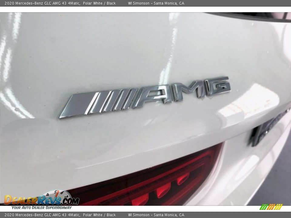 2020 Mercedes-Benz GLC AMG 43 4Matic Polar White / Black Photo #27