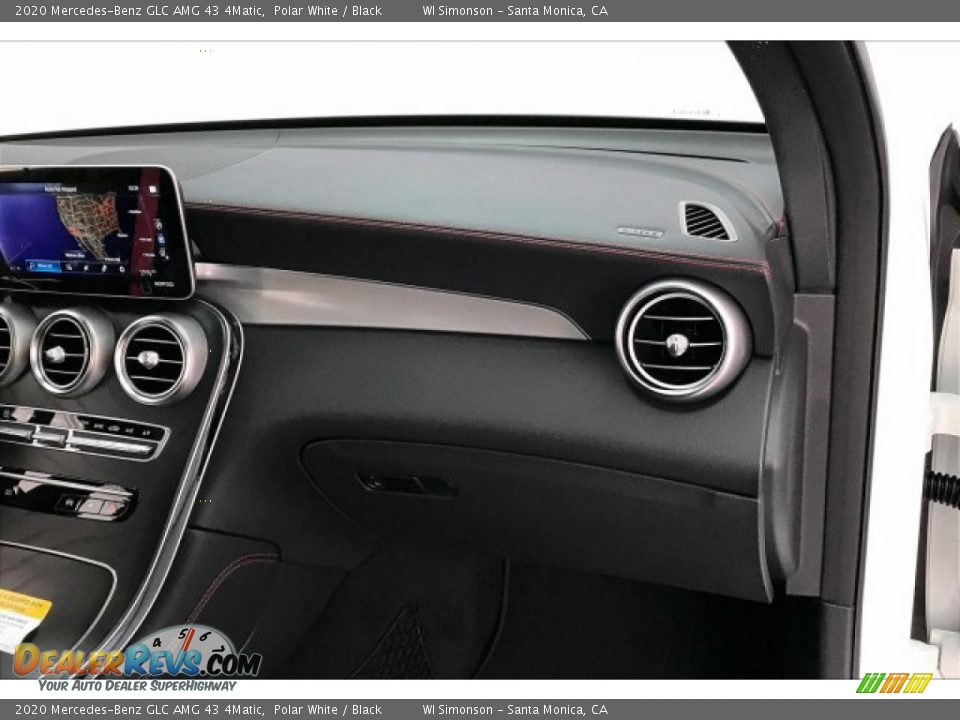 2020 Mercedes-Benz GLC AMG 43 4Matic Polar White / Black Photo #28