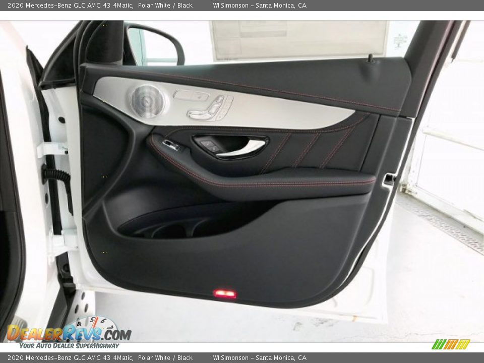 2020 Mercedes-Benz GLC AMG 43 4Matic Polar White / Black Photo #30