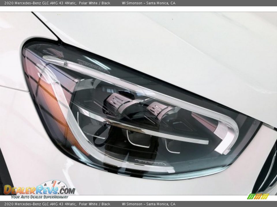 2020 Mercedes-Benz GLC AMG 43 4Matic Polar White / Black Photo #32