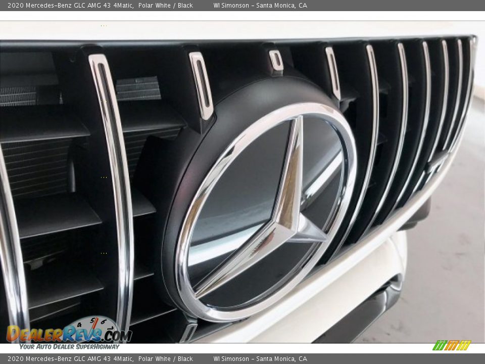 2020 Mercedes-Benz GLC AMG 43 4Matic Polar White / Black Photo #33