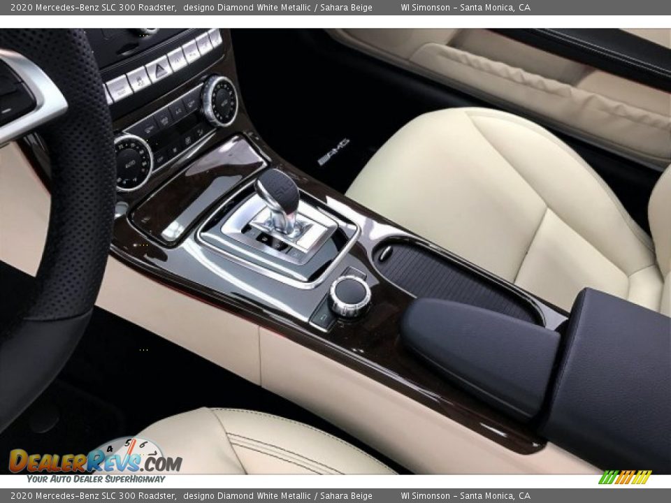 2020 Mercedes-Benz SLC 300 Roadster designo Diamond White Metallic / Sahara Beige Photo #7