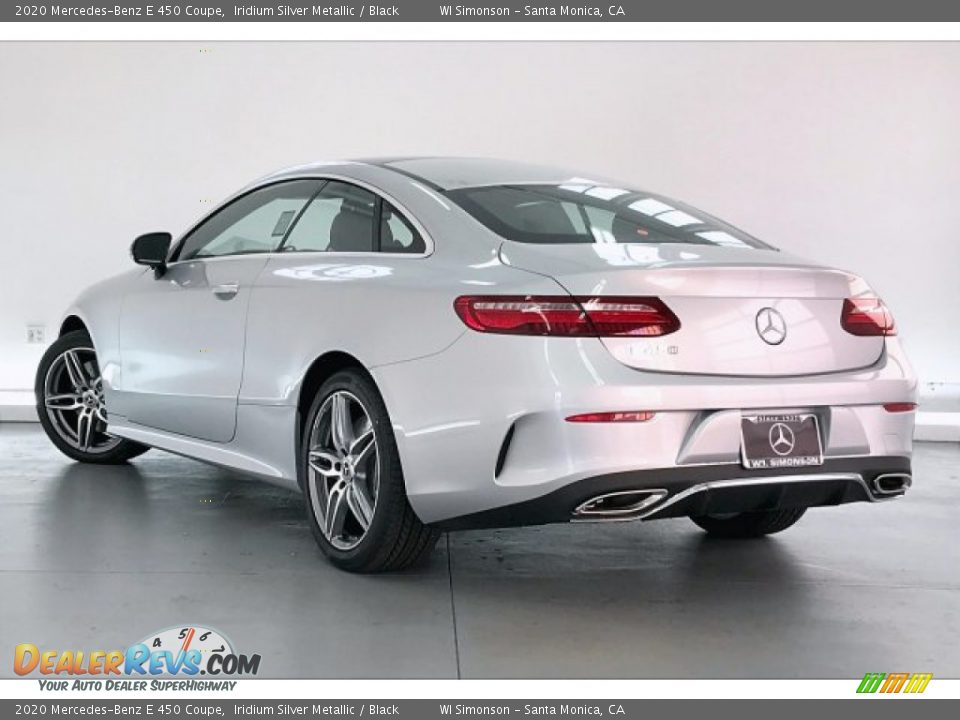 2020 Mercedes-Benz E 450 Coupe Iridium Silver Metallic / Black Photo #2