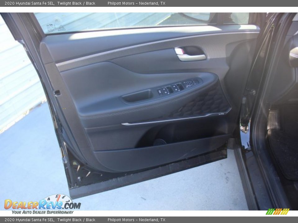 2020 Hyundai Santa Fe SEL Twilight Black / Black Photo #9