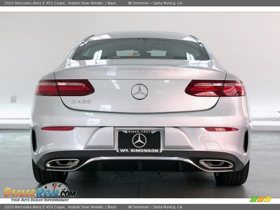 2020 Mercedes-Benz E 450 Coupe Iridium Silver Metallic / Black Photo #3