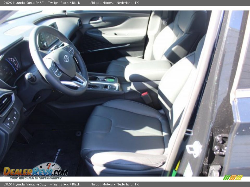 2020 Hyundai Santa Fe SEL Twilight Black / Black Photo #10
