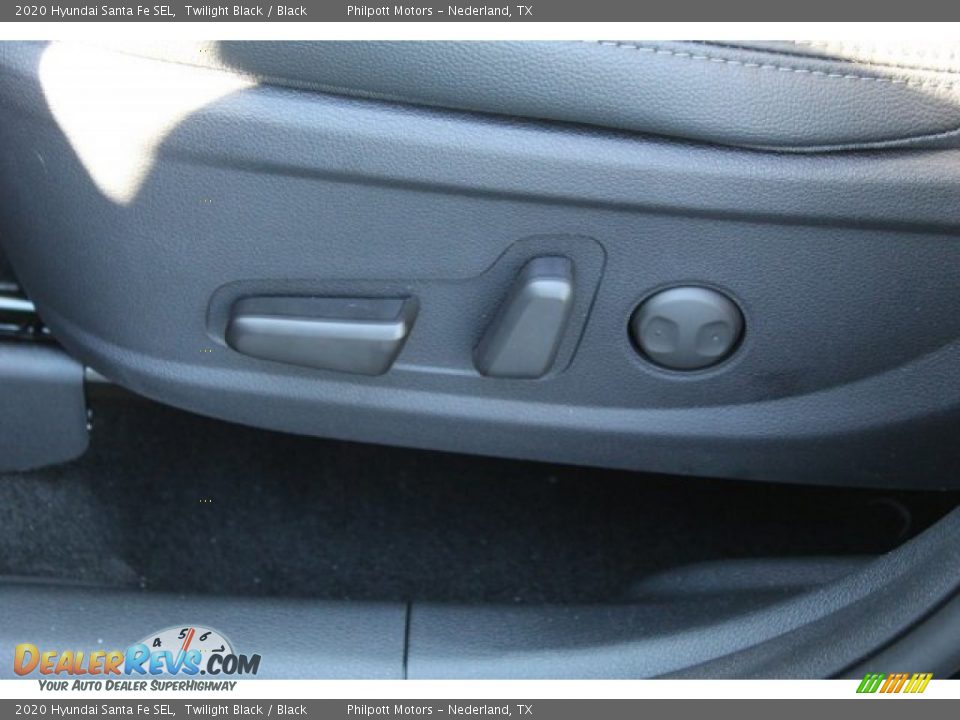 2020 Hyundai Santa Fe SEL Twilight Black / Black Photo #11