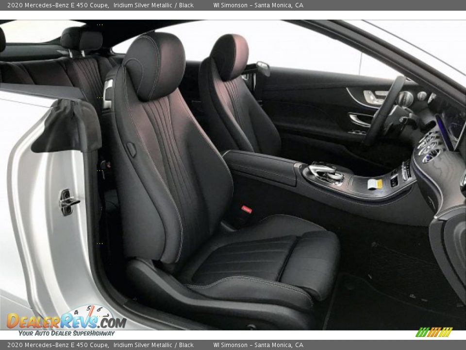 2020 Mercedes-Benz E 450 Coupe Iridium Silver Metallic / Black Photo #5