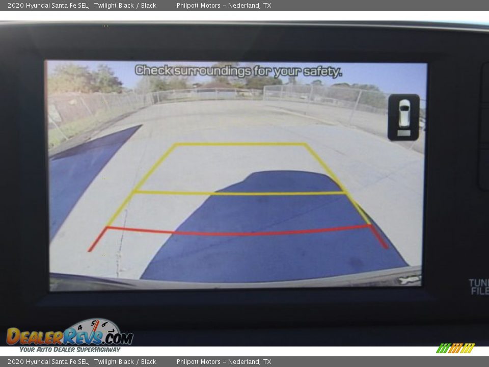 2020 Hyundai Santa Fe SEL Twilight Black / Black Photo #19