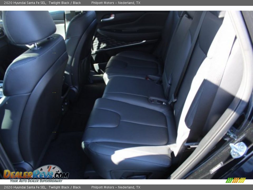 2020 Hyundai Santa Fe SEL Twilight Black / Black Photo #21