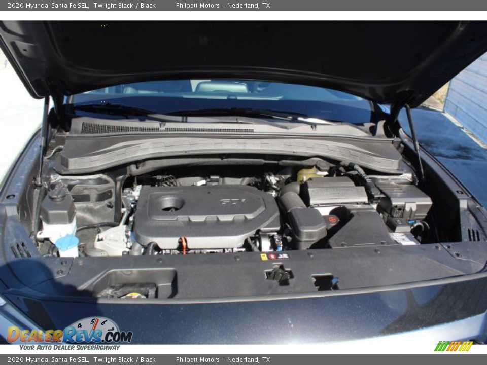 2020 Hyundai Santa Fe SEL Twilight Black / Black Photo #27