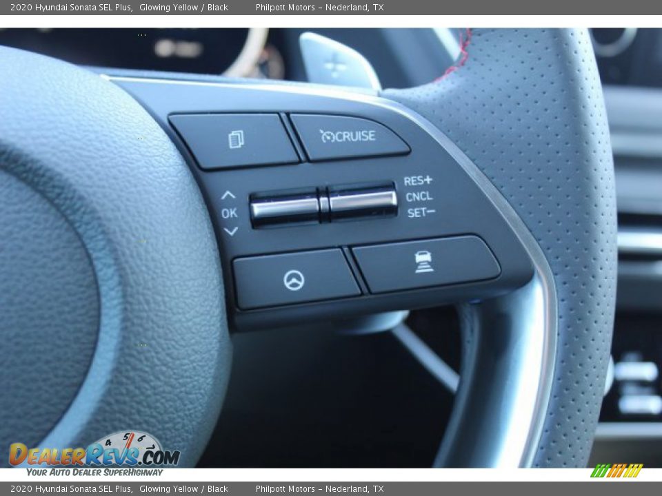 2020 Hyundai Sonata SEL Plus Steering Wheel Photo #13
