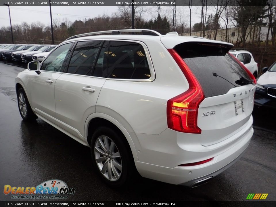 2019 Volvo XC90 T6 AWD Momentum Ice White / Charcoal Photo #6