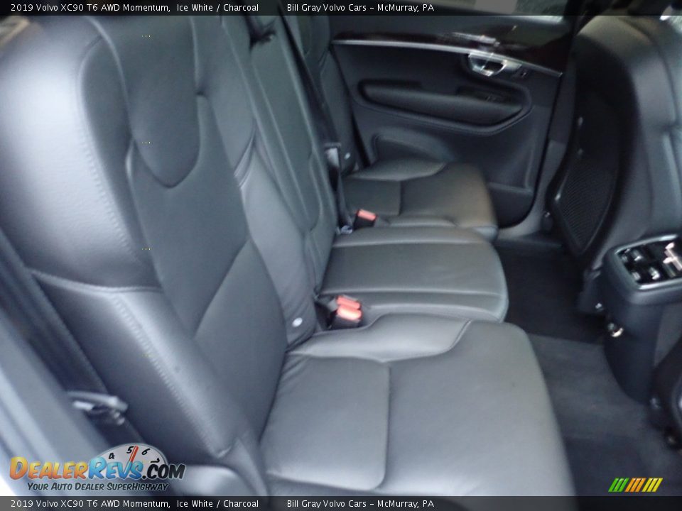 2019 Volvo XC90 T6 AWD Momentum Ice White / Charcoal Photo #14