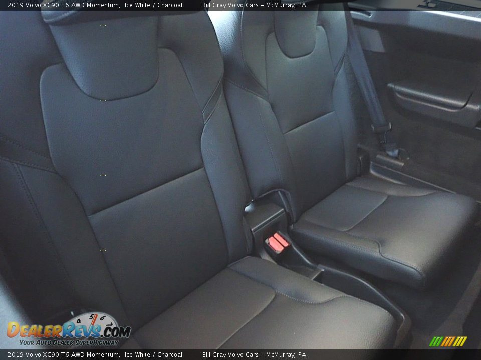 2019 Volvo XC90 T6 AWD Momentum Ice White / Charcoal Photo #15