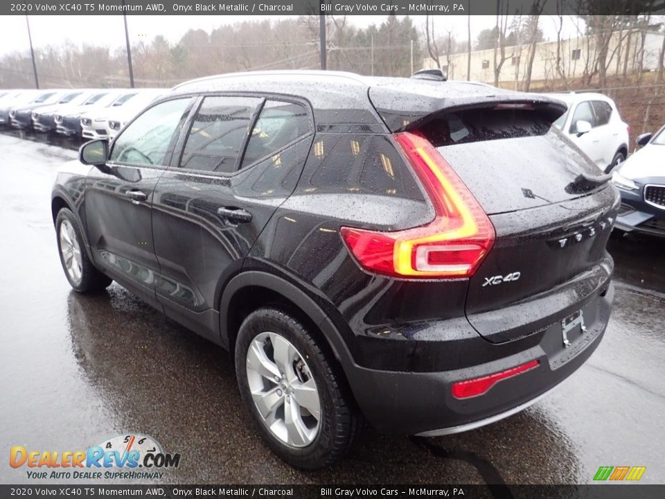 2020 Volvo XC40 T5 Momentum AWD Onyx Black Metallic / Charcoal Photo #4