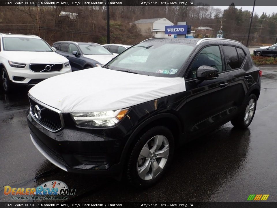 2020 Volvo XC40 T5 Momentum AWD Onyx Black Metallic / Charcoal Photo #5