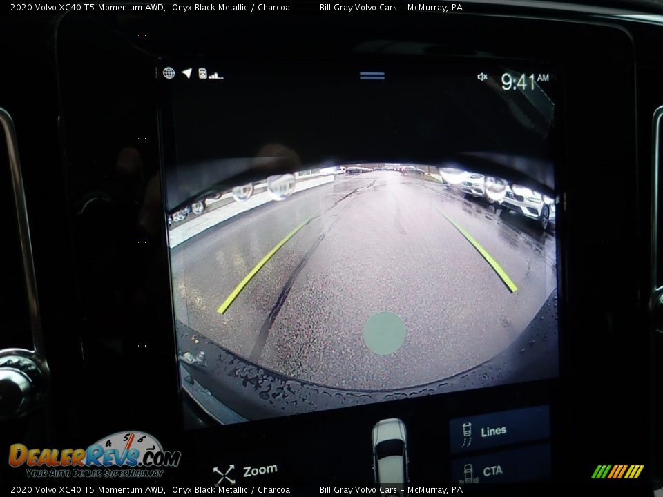 2020 Volvo XC40 T5 Momentum AWD Onyx Black Metallic / Charcoal Photo #15