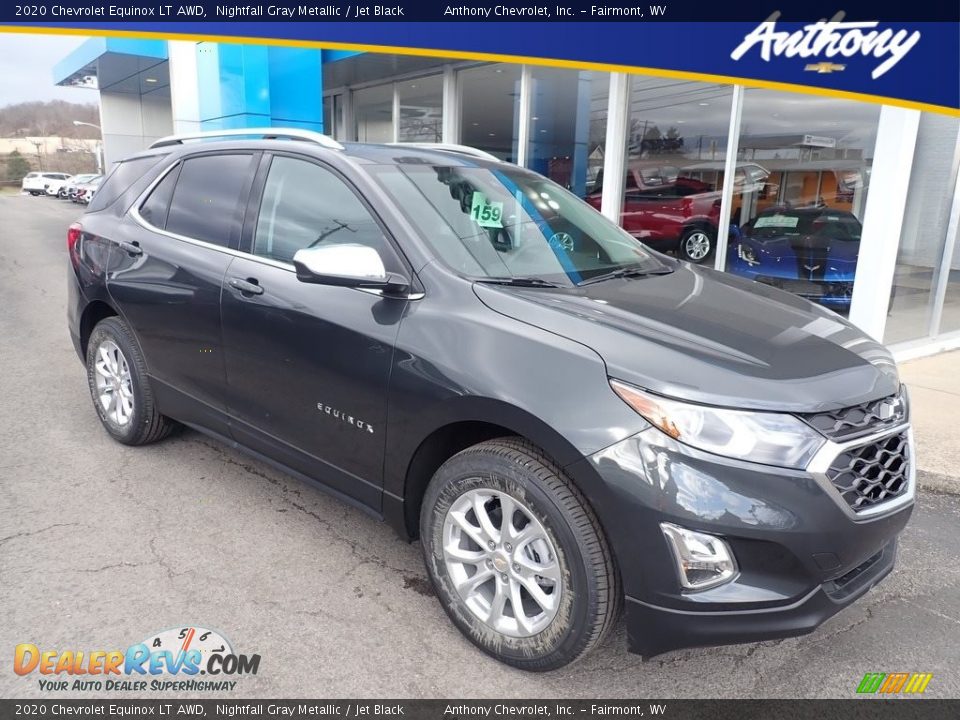 2020 Chevrolet Equinox LT AWD Nightfall Gray Metallic / Jet Black Photo #1