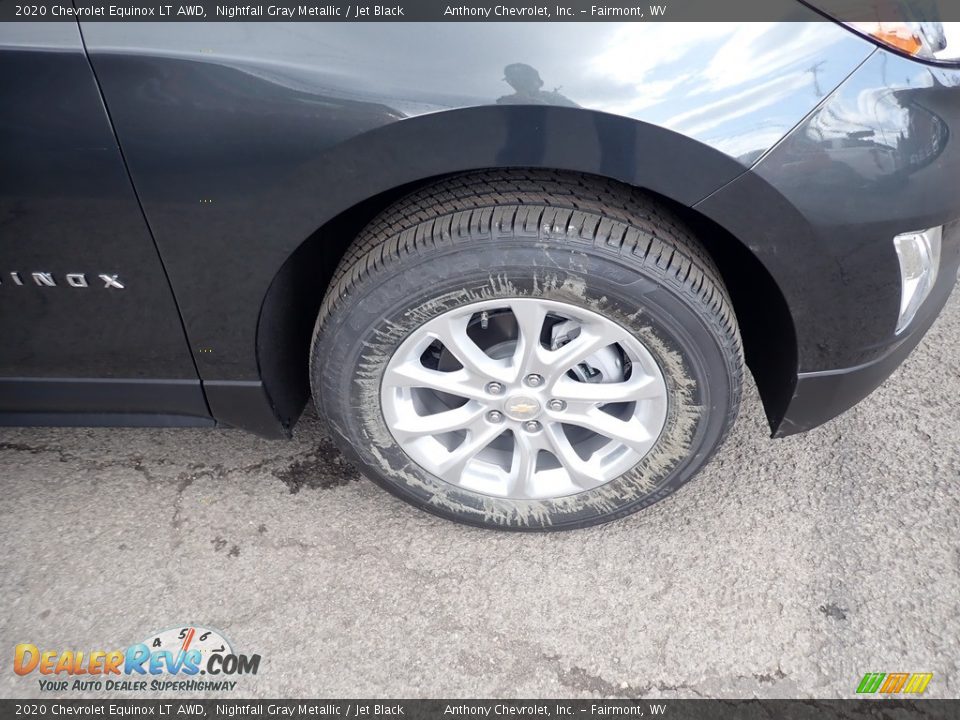 2020 Chevrolet Equinox LT AWD Nightfall Gray Metallic / Jet Black Photo #2