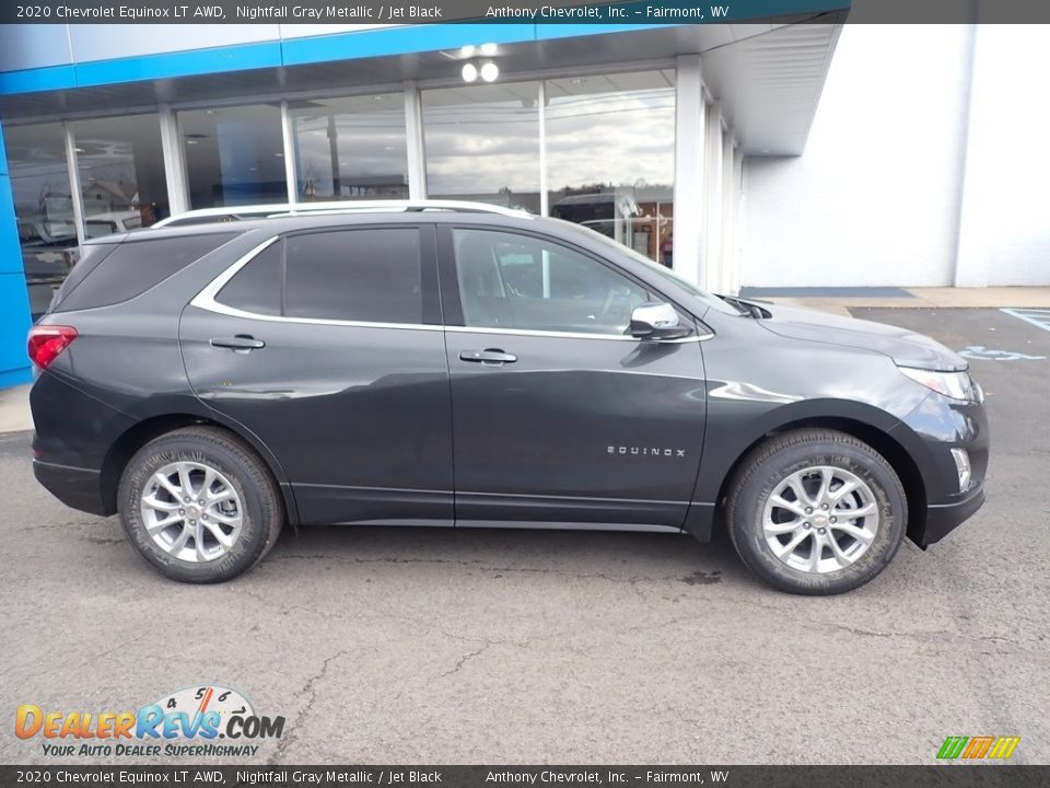 2020 Chevrolet Equinox LT AWD Nightfall Gray Metallic / Jet Black Photo #3