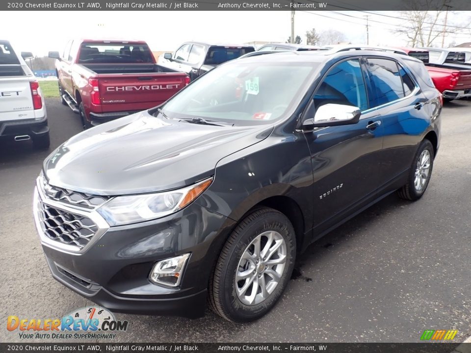 2020 Chevrolet Equinox LT AWD Nightfall Gray Metallic / Jet Black Photo #7