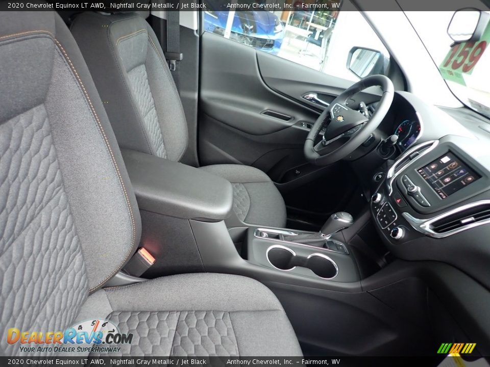 2020 Chevrolet Equinox LT AWD Nightfall Gray Metallic / Jet Black Photo #9