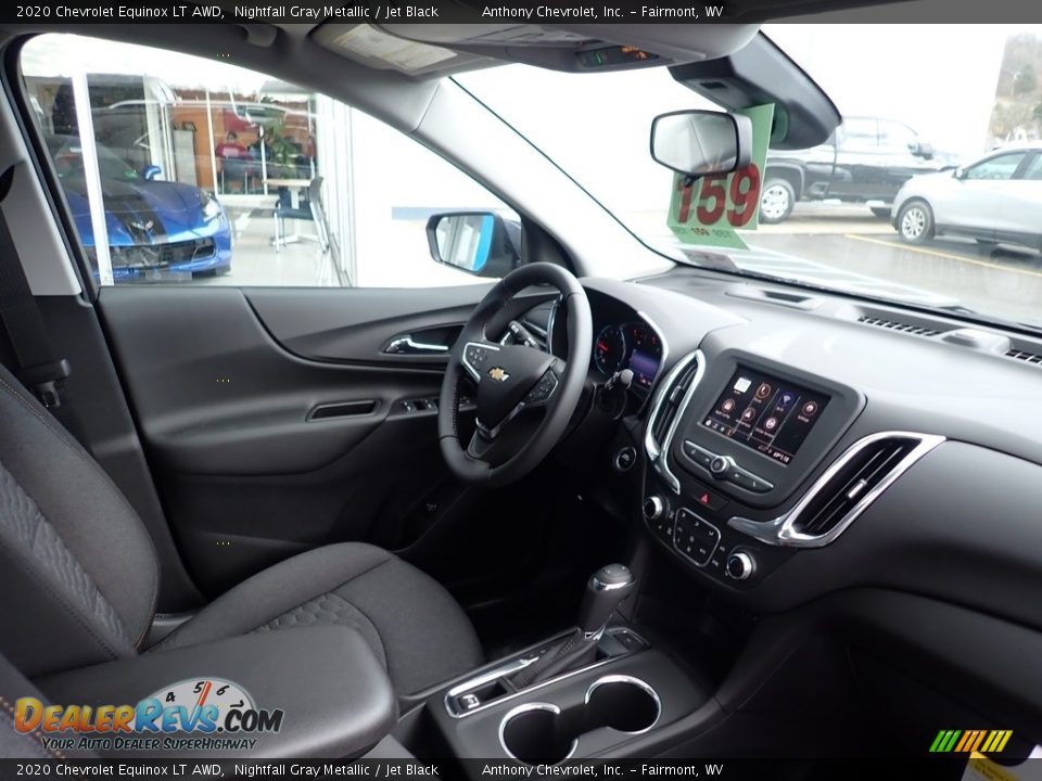 2020 Chevrolet Equinox LT AWD Nightfall Gray Metallic / Jet Black Photo #10