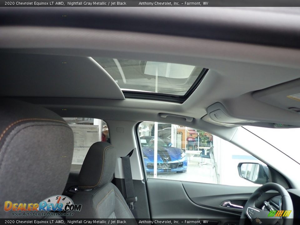 2020 Chevrolet Equinox LT AWD Nightfall Gray Metallic / Jet Black Photo #11