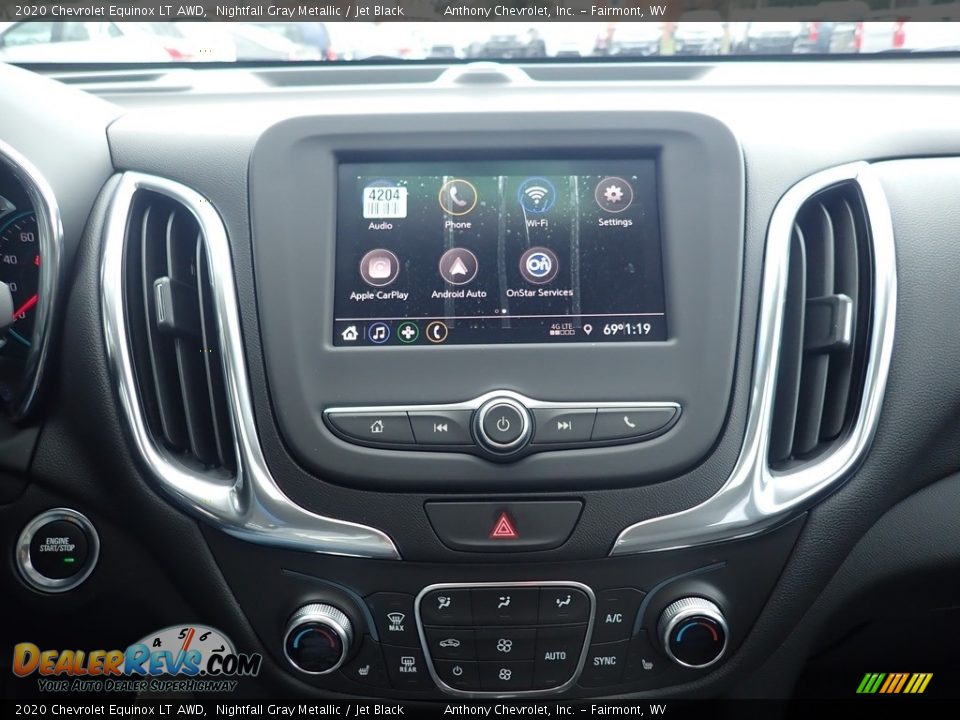2020 Chevrolet Equinox LT AWD Nightfall Gray Metallic / Jet Black Photo #16