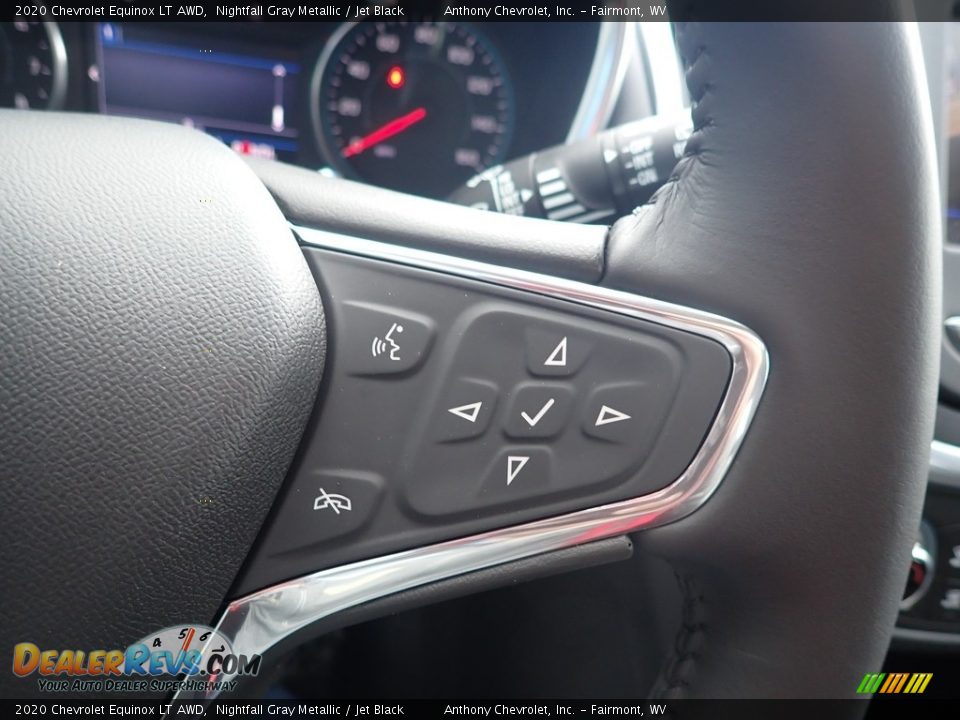 2020 Chevrolet Equinox LT AWD Nightfall Gray Metallic / Jet Black Photo #18