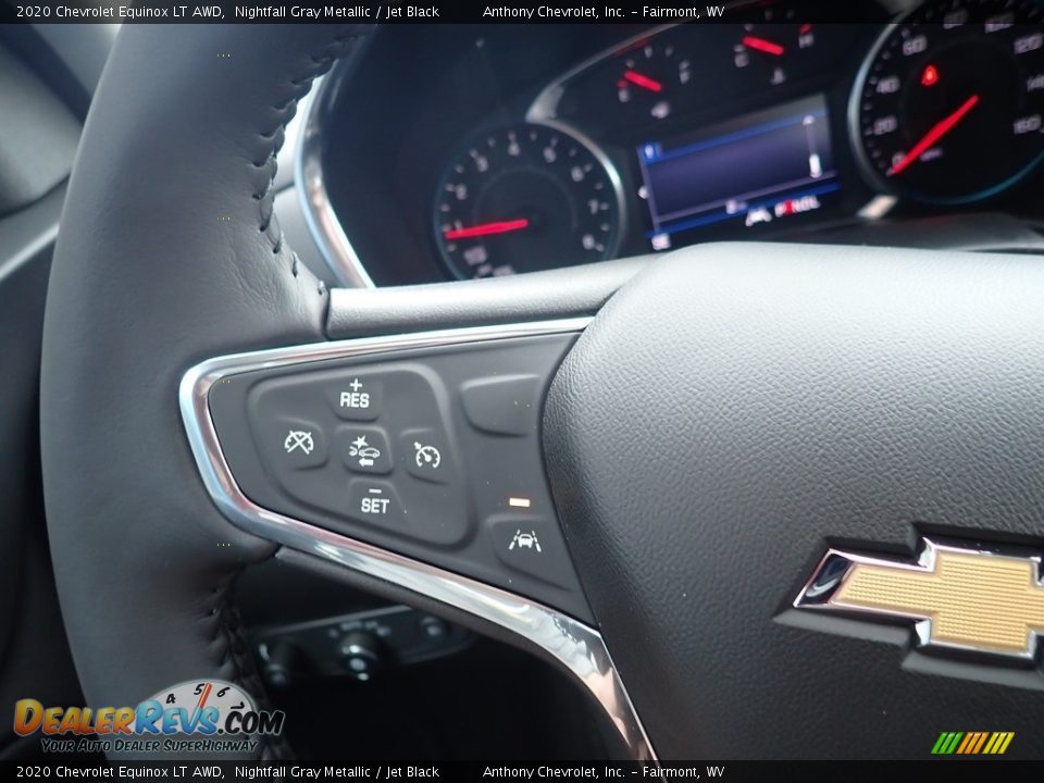 2020 Chevrolet Equinox LT AWD Nightfall Gray Metallic / Jet Black Photo #19
