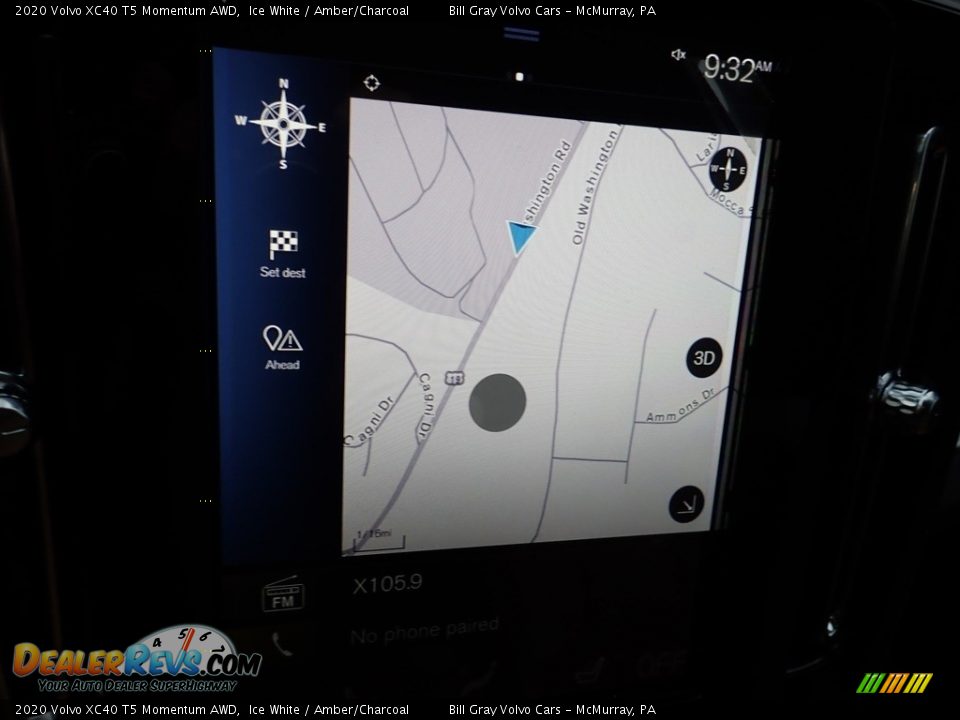 2020 Volvo XC40 T5 Momentum AWD Ice White / Amber/Charcoal Photo #12