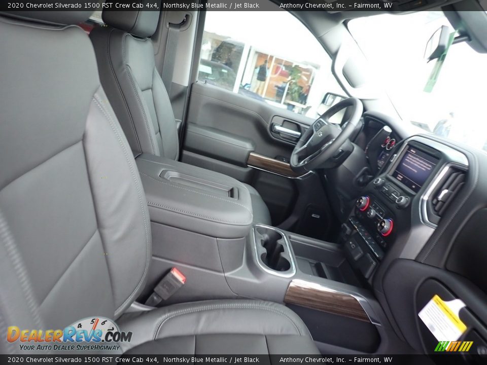 2020 Chevrolet Silverado 1500 RST Crew Cab 4x4 Northsky Blue Metallic / Jet Black Photo #3