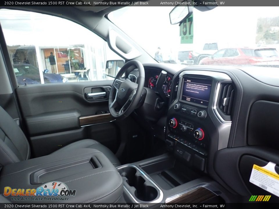 2020 Chevrolet Silverado 1500 RST Crew Cab 4x4 Northsky Blue Metallic / Jet Black Photo #4